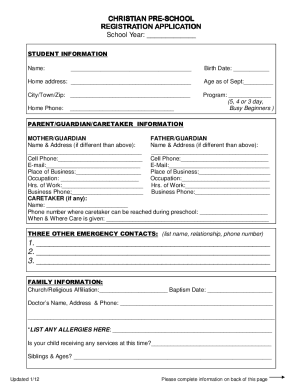 Form preview