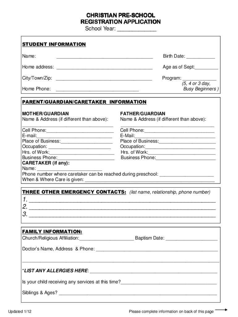 Form preview