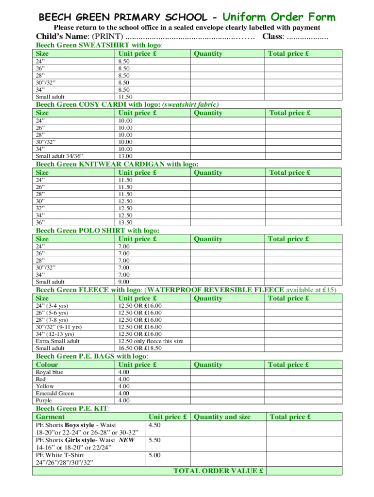 Form preview