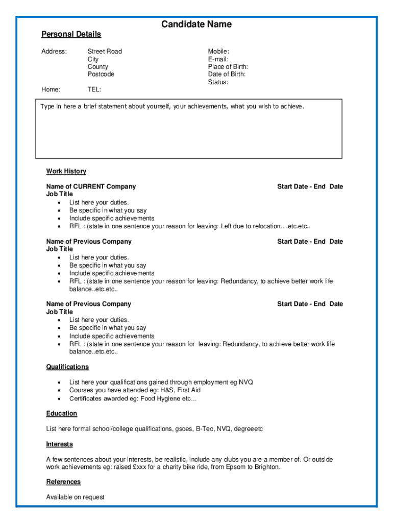 Form preview