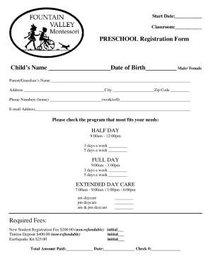 Form preview