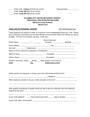 Form preview