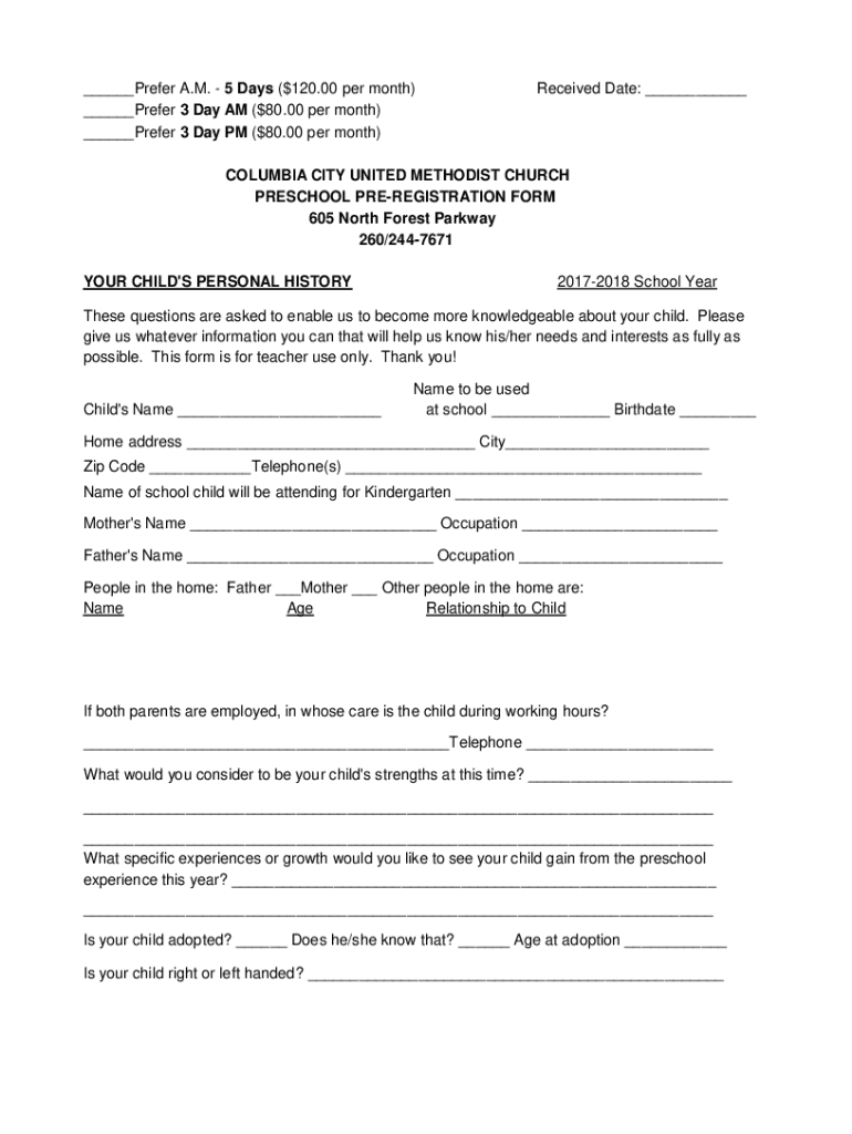 Form preview