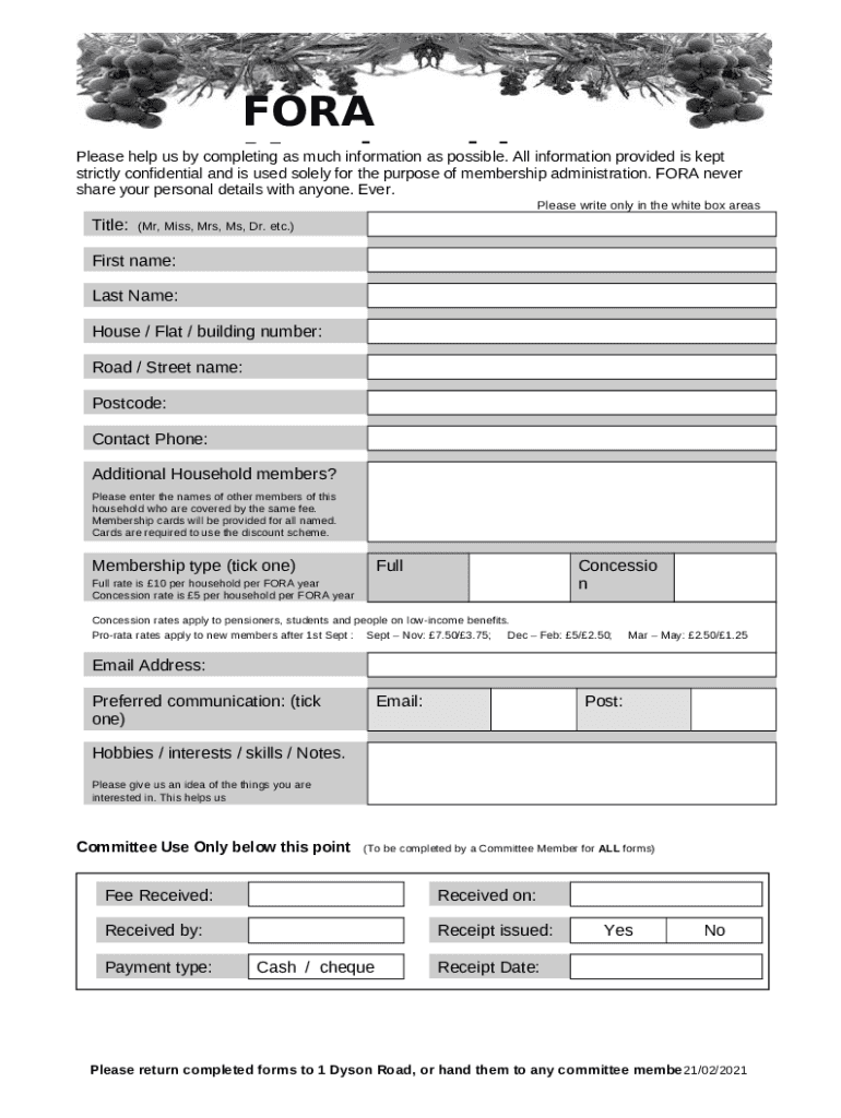 Form preview