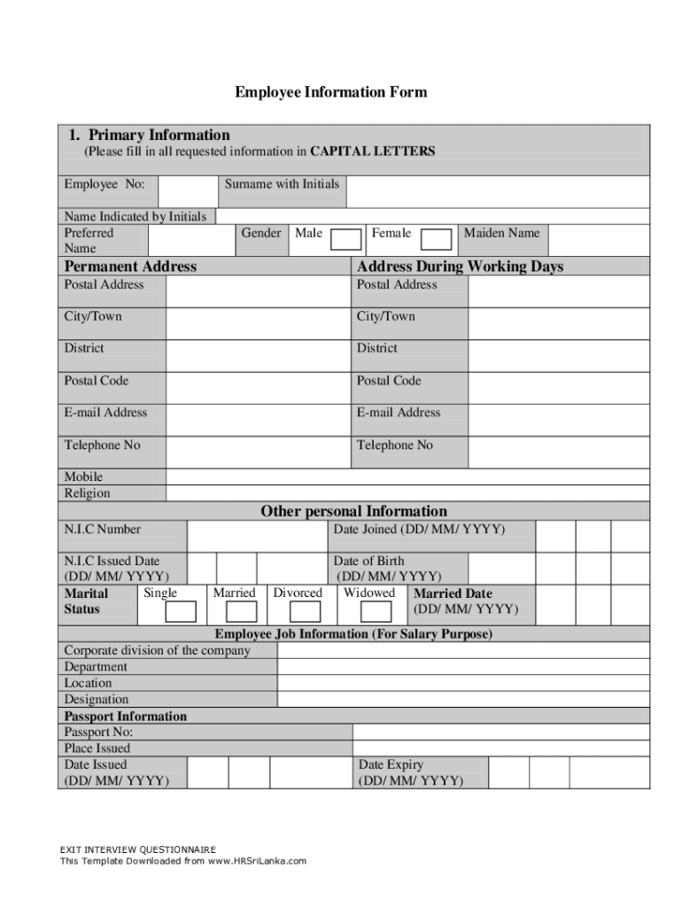 Form preview
