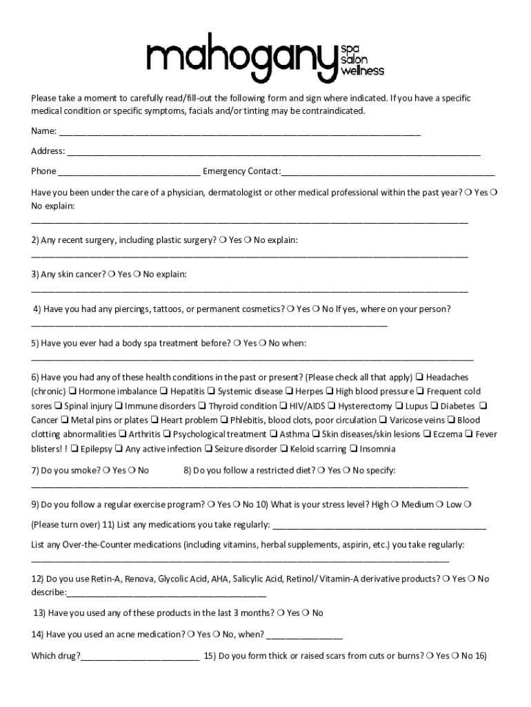Form preview