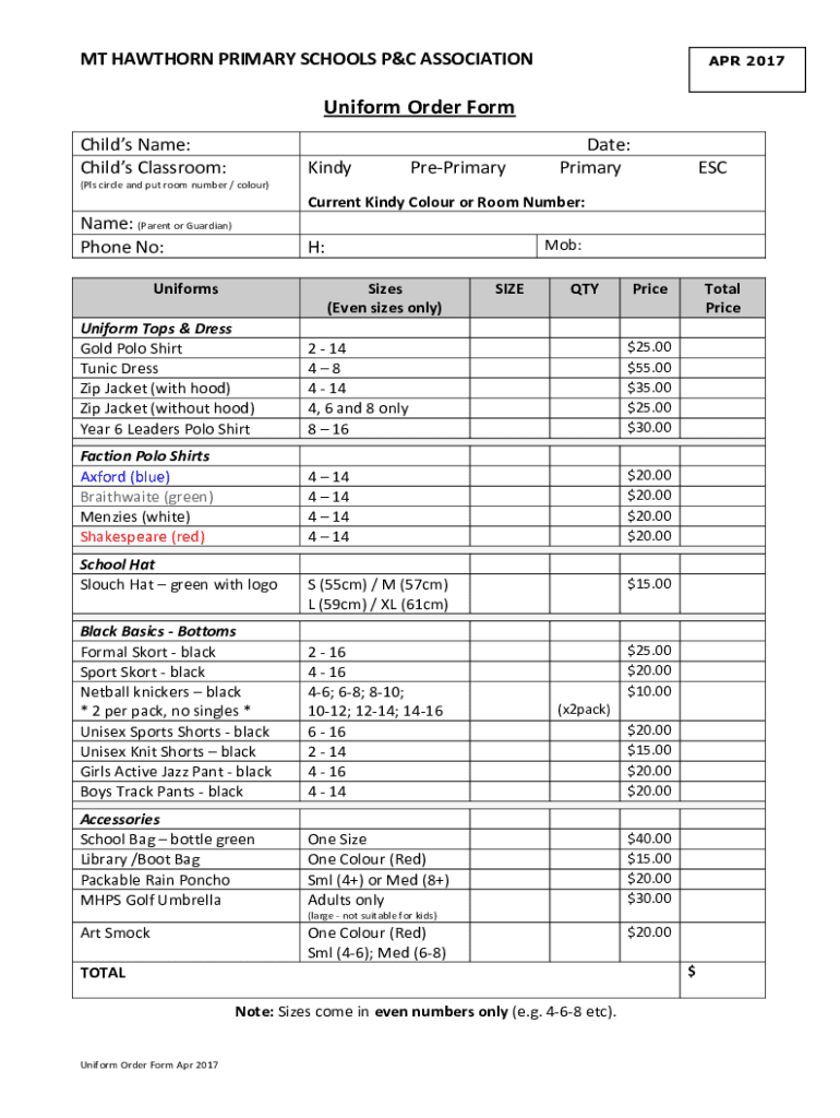 Form preview