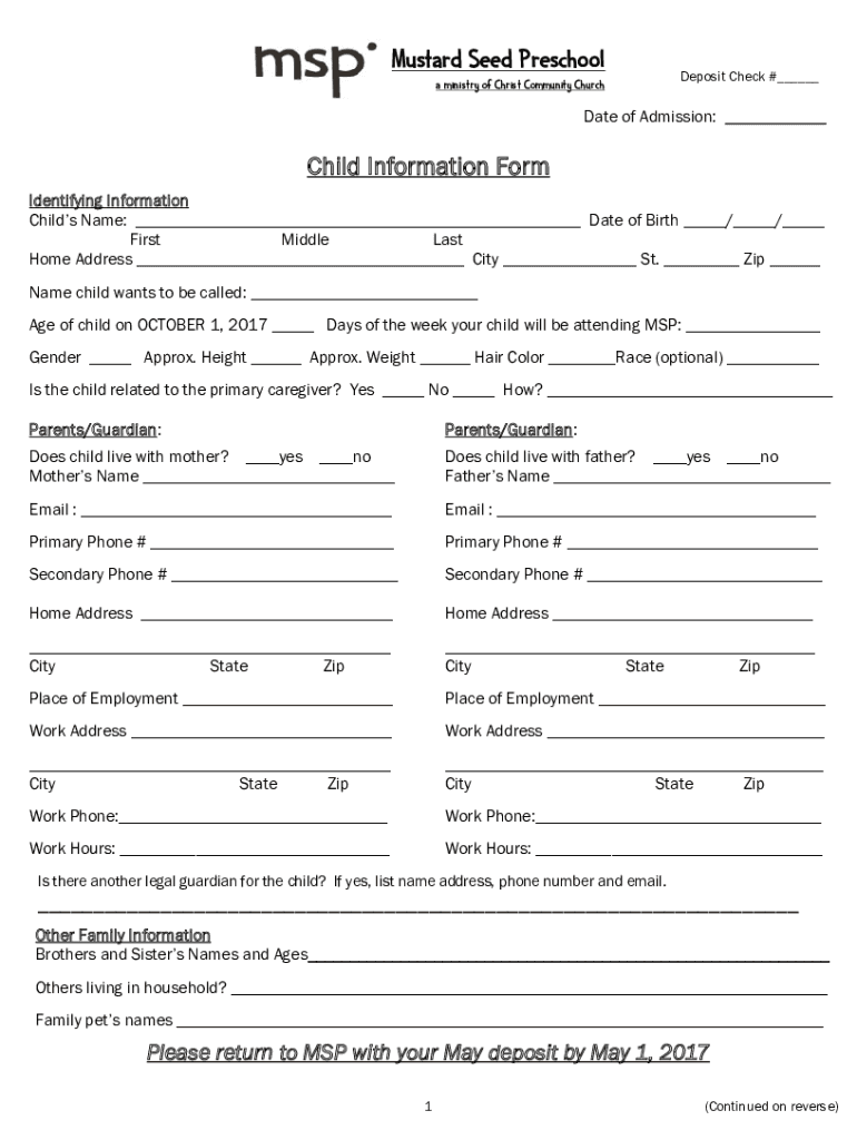 Form preview