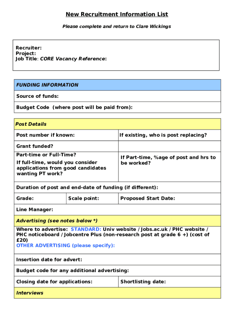 Form preview