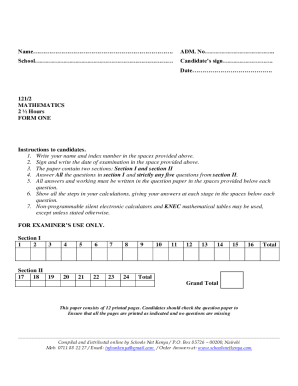 Form preview