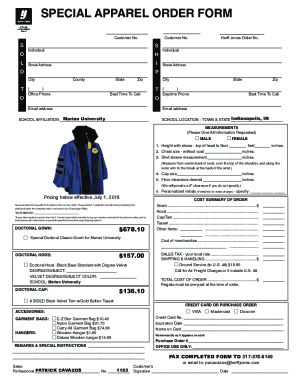 17+ Apparel Order Form Templates No.+ Free Word, PDF, Excel ...