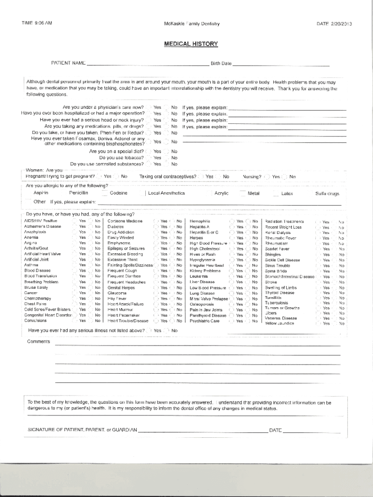 Form preview