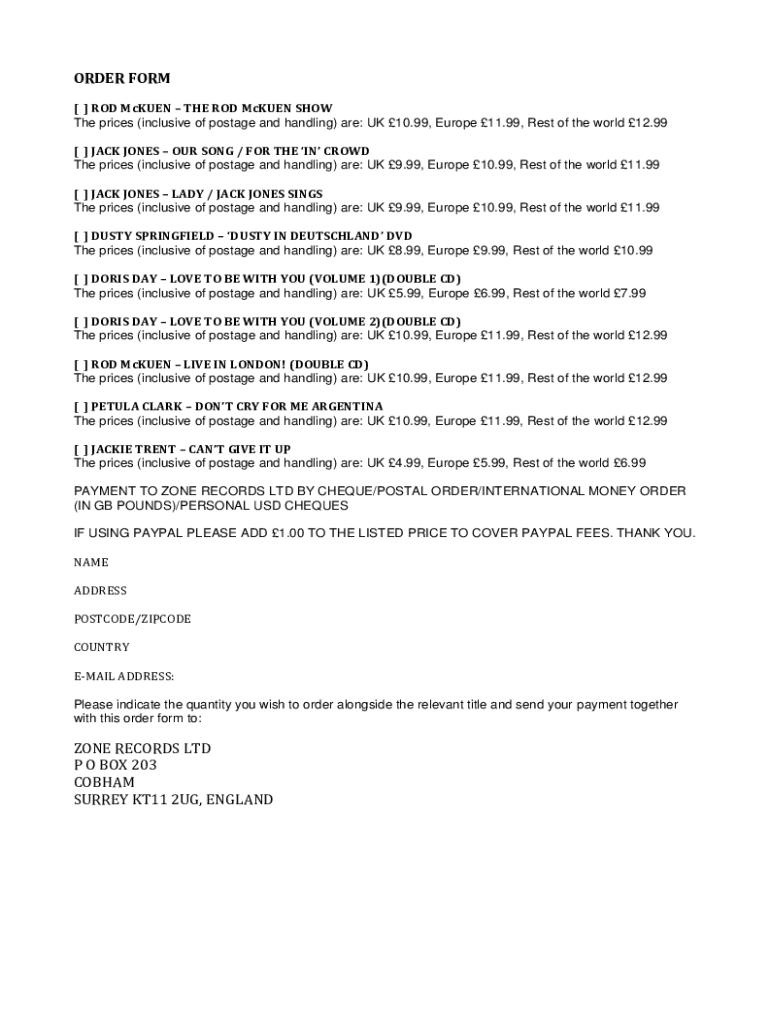 Form preview