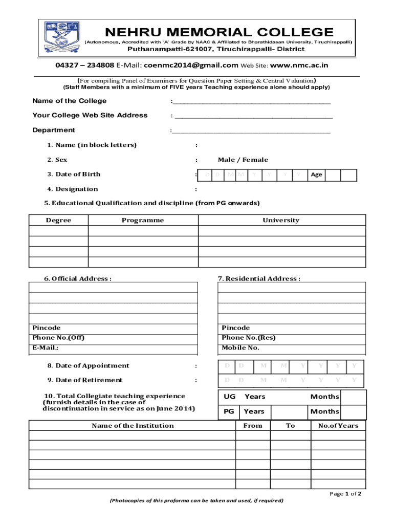 Form preview