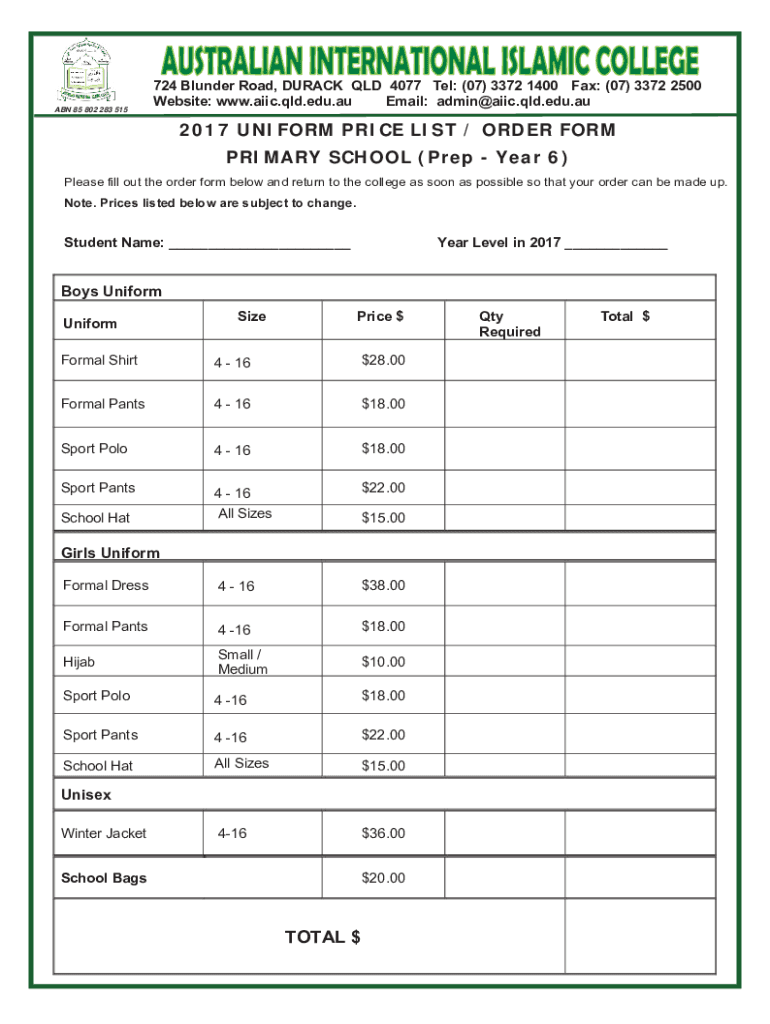 Form preview