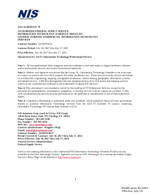 FEDERAL SUPPLY SERVICE - SCHEDULE 70 INFORMATION TECHNOLOGY SCHEDULE PRICELIST - GSA Advantage