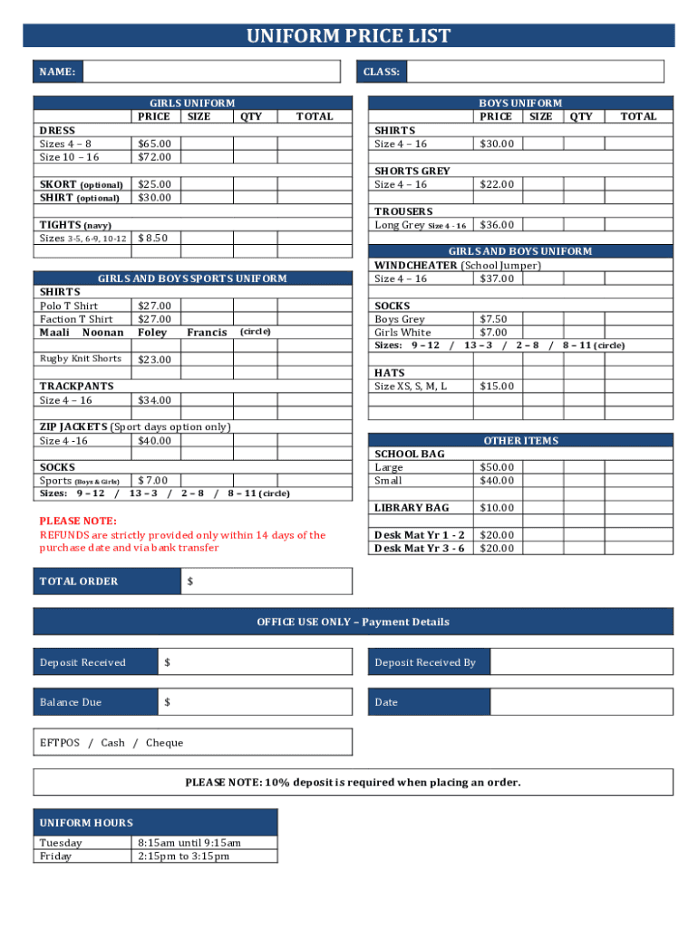 Form preview