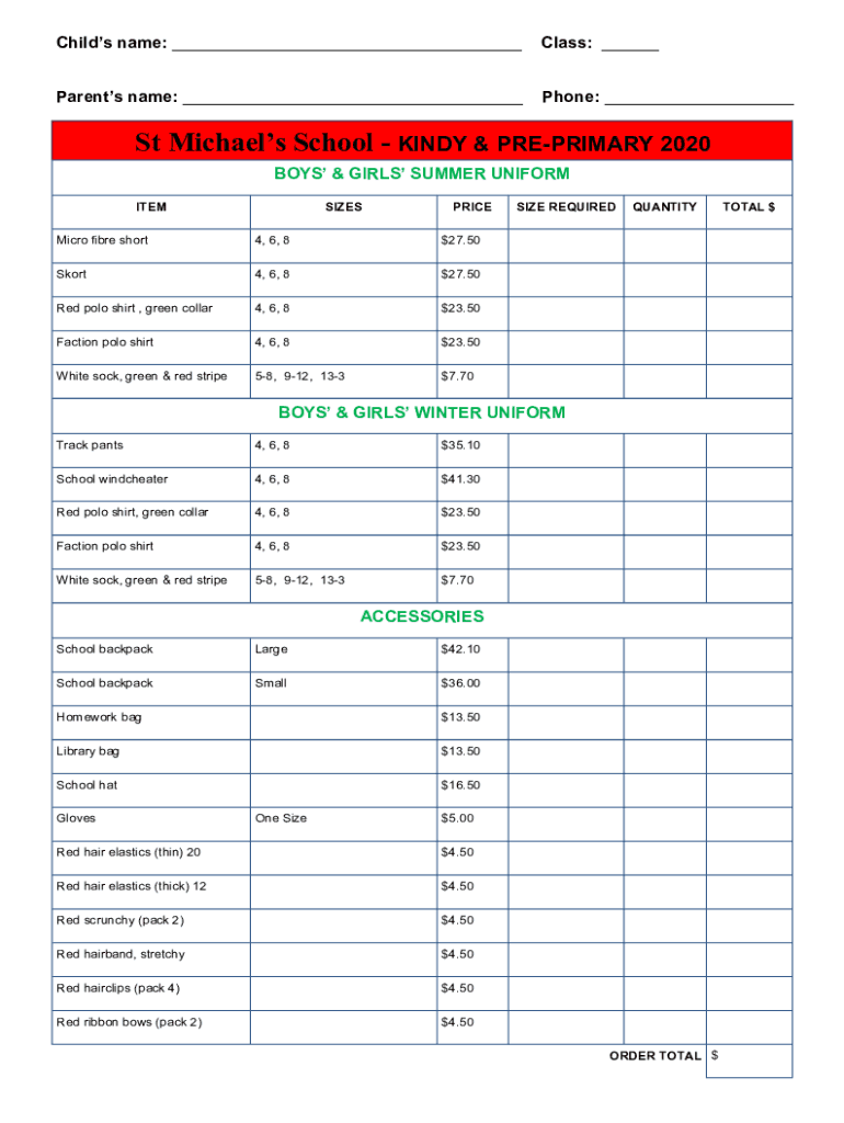 Form preview