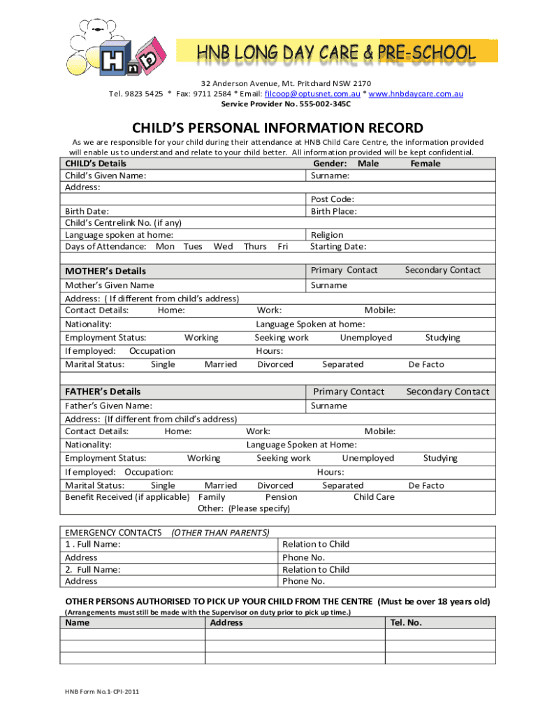 Form preview