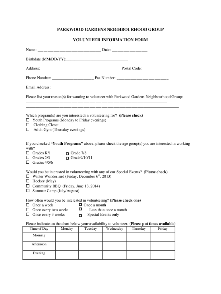 Form preview