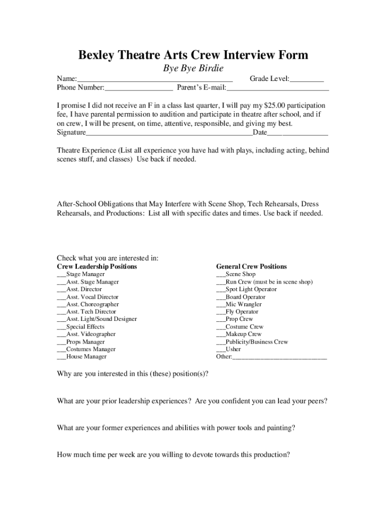 Form preview