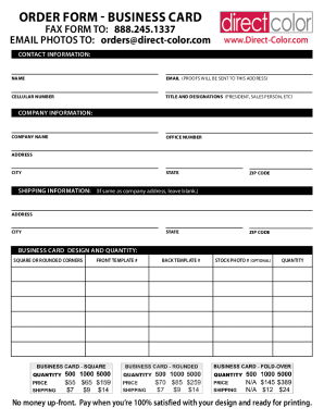 Form preview