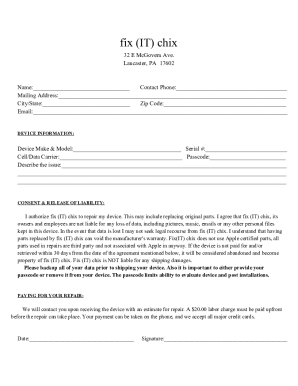Form preview