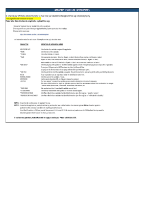 ** Only highlighted fields on template are required