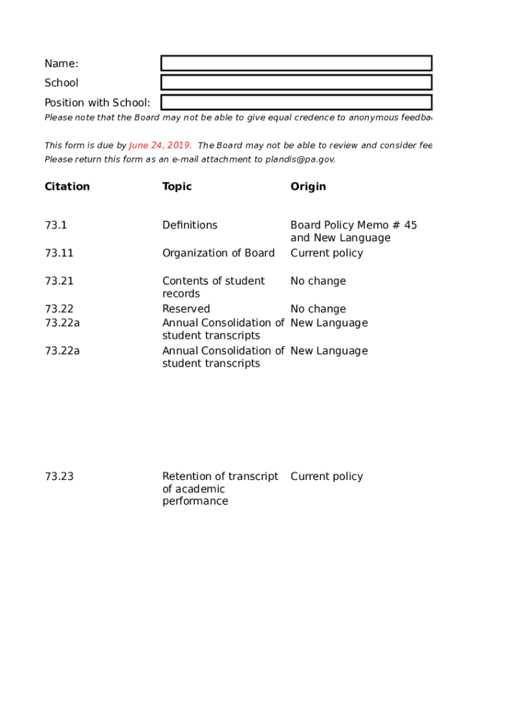 Form preview