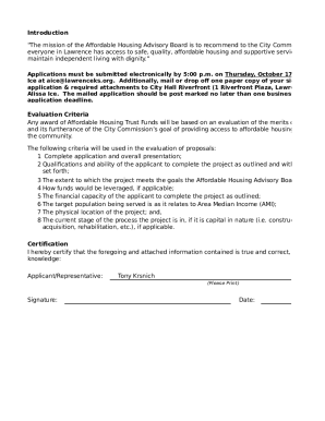 everyone in Lawrence has access to safe, quality, affordable housing and supportive services necessa