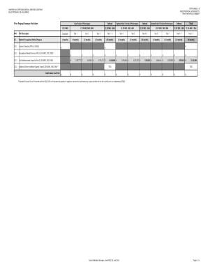 PRICE PROPOSAL WORKSHEETS
