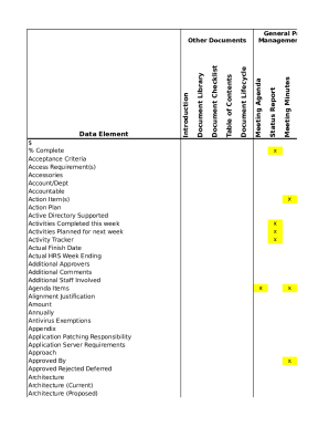 Project Status Report