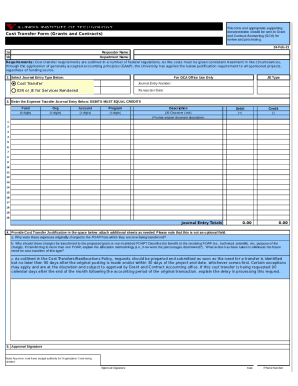This form and appropriate supporting