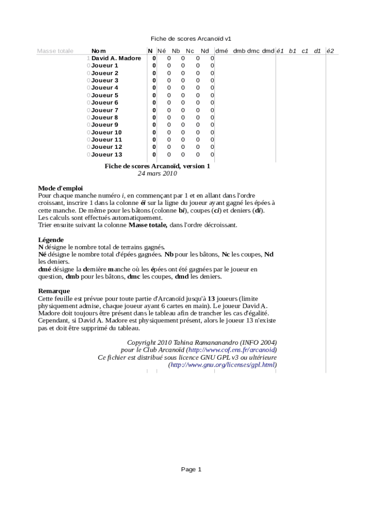 Form preview