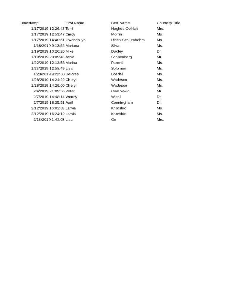 Form preview