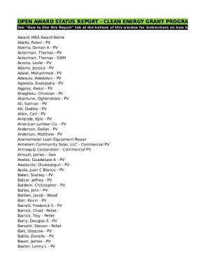 Application Received Date