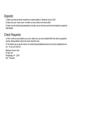 1) Fill it in with as many details as you can