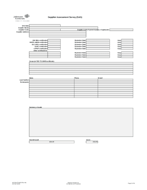 Supplier code of parent location, if applicable: