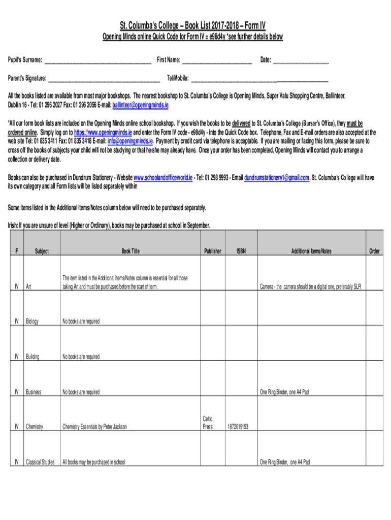 Form preview