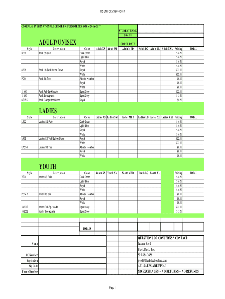 Form preview