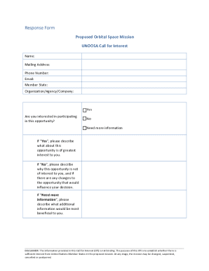 Fillable Online UN CFI Reponse Form - FINAL.docx Fax Email Print ...