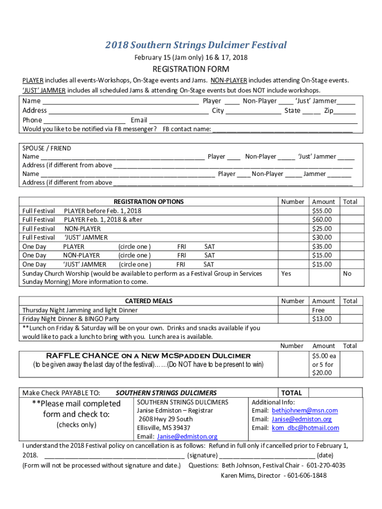 Fillable Online Pilot Mountain center of bowed dulcimer