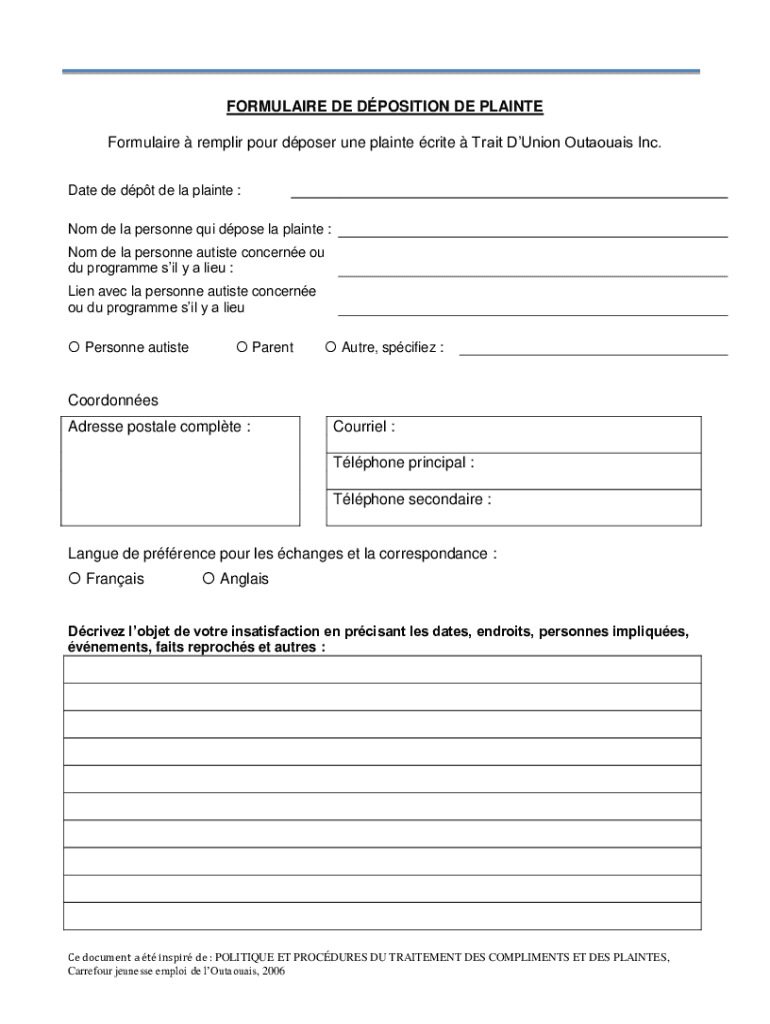 Form preview