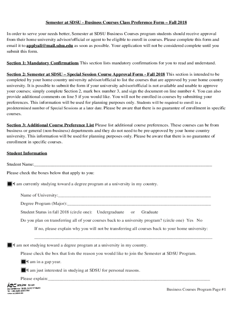 Form preview