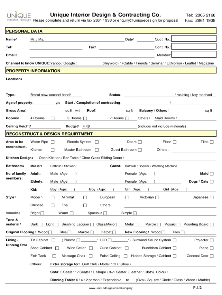 Form preview