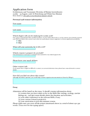 Form preview