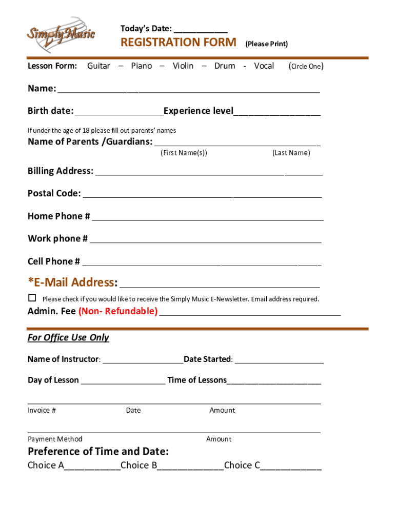 Form preview
