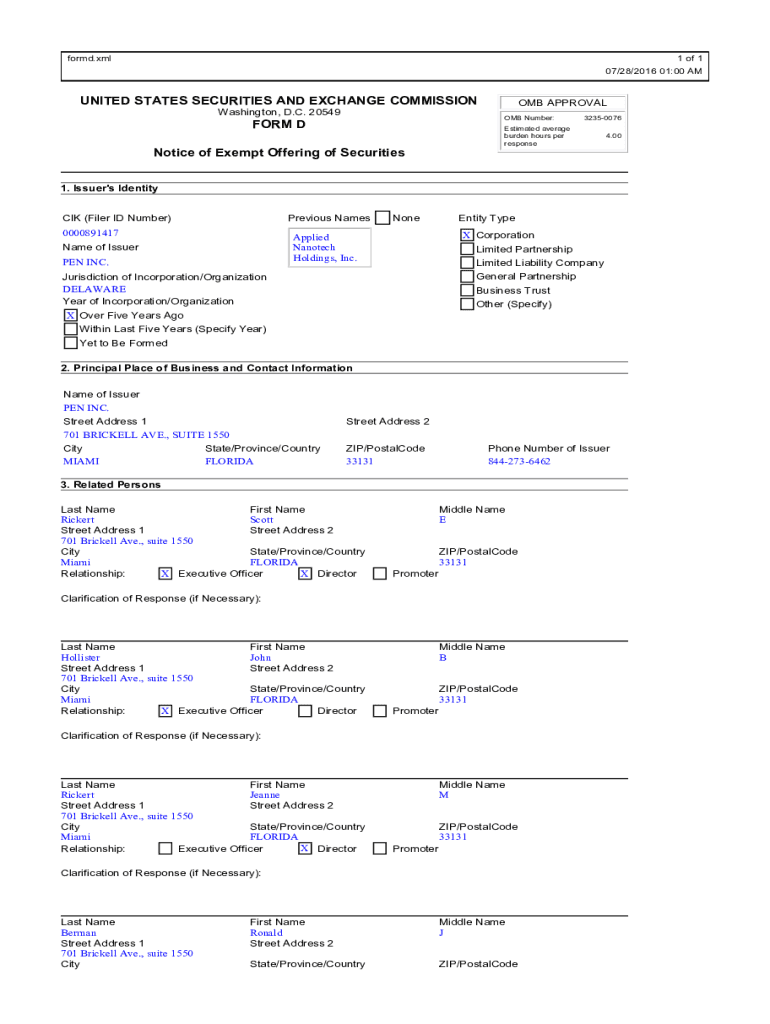 Form preview