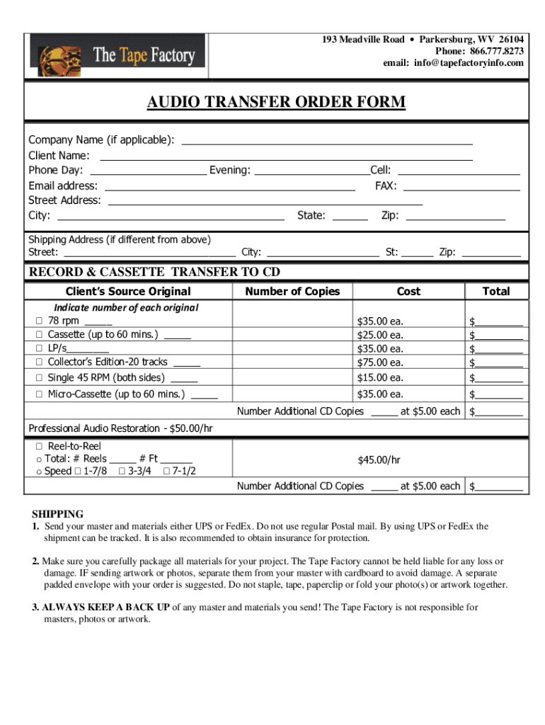 Form preview