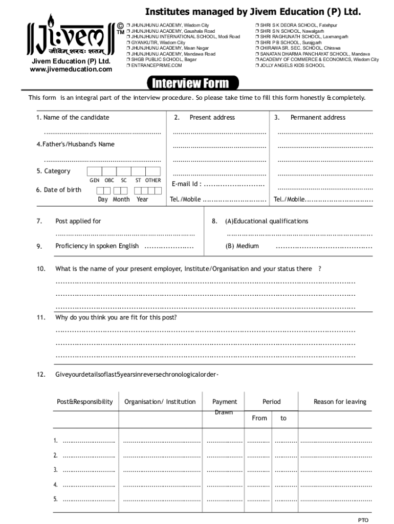 Form preview